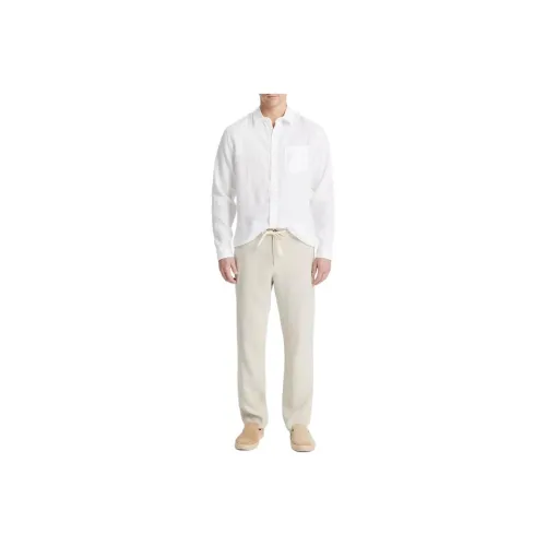 VINCE Lightweight Hemp Pant Casual Pants Men's Beige
