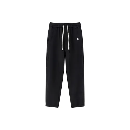 CAISEDI Casual Pants Men's Black