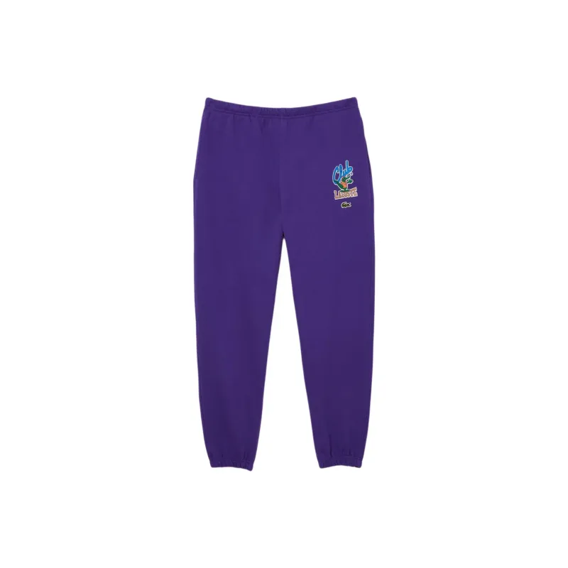 LACOSTE Iconic print Cotton Track Pants-0