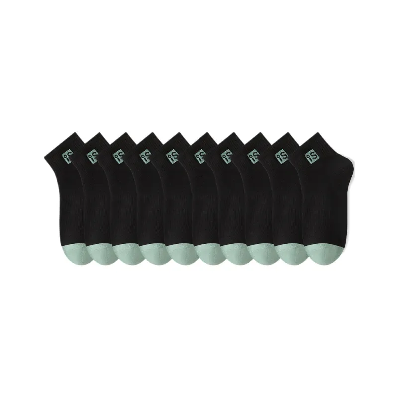 Cotton Gene Ankle Socks Men's 10 Pack-35
