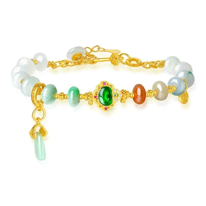 ZXIN JEWELRY Glutinous Jade Jadeite Bracelets Women's-0