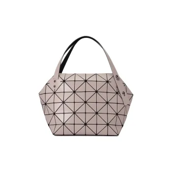 ISSEY MIYAKE Boston Polyvinyl Chloride Resin Boston Bag Handbag Mini Women's Taupe