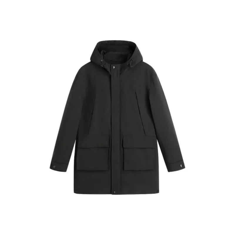 GOLDLION Puffer Jacket Men's Black-0