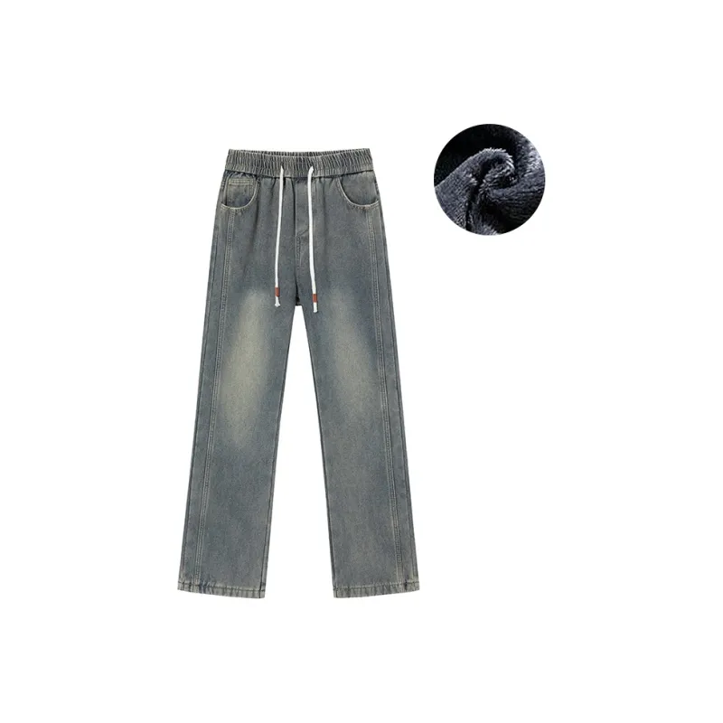 BENGEN Jeans Unisex Vintage Blue-28
