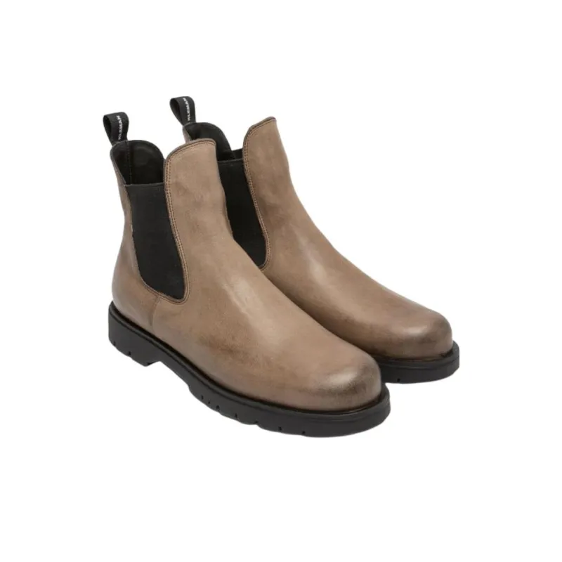 KLEMAN CLEON MANUFACTURE TONNANT VGT Chelsea Boots 2.5cm Men's Taupe-2