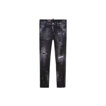 DSQUARED 2 D2 Squared Spring And Summer Collection Jeans Men's Black
