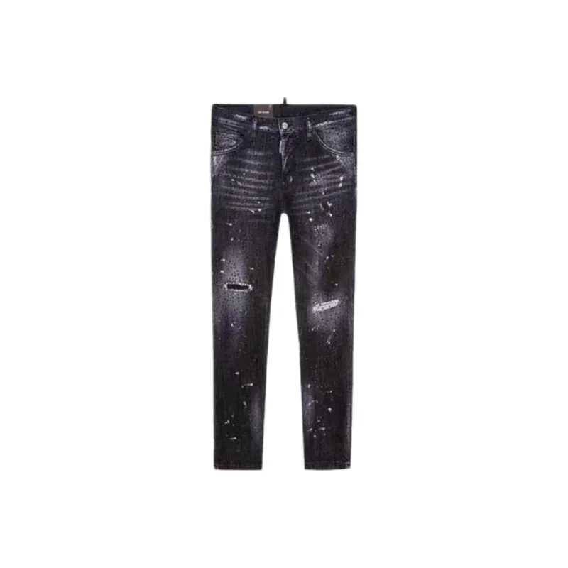 DSQUARED 2 D2 Squared Spring And Summer Collection Jeans Men's Black-0