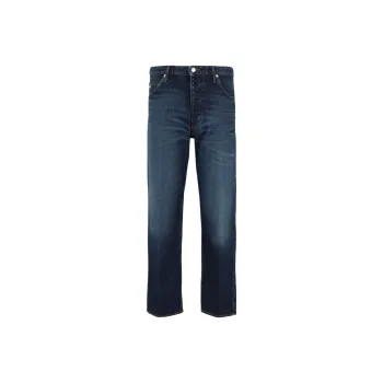 EMPORIO ARMANI J69 Loose fit Jeans In Stone wash Stretch Denim With A Dirty effect Treatment