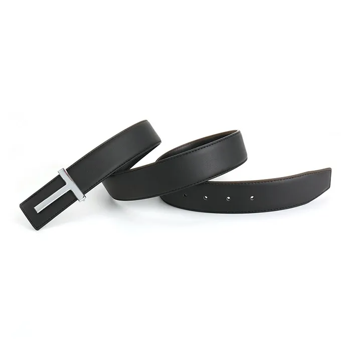 Yalu Preferred Cow Split Leather Belts Unisex 3.8CM-3