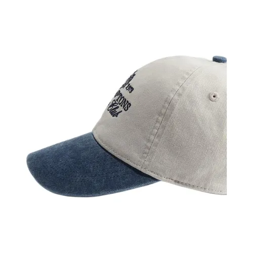 H&M Cotton Baseball Caps Women's Light Gray