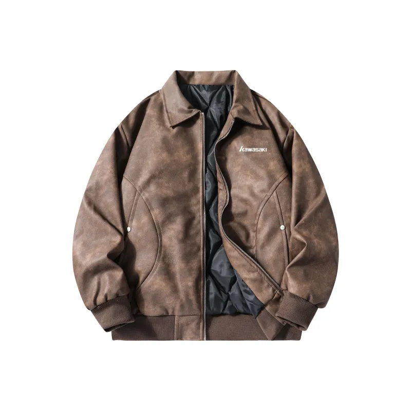 Kawasaki Leather Jackets Unisex-27