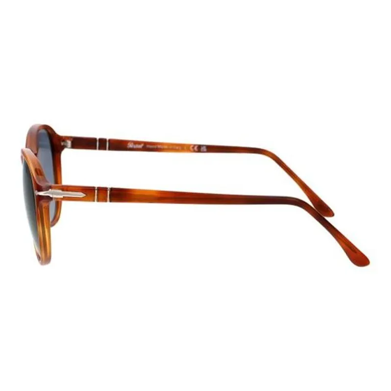 PERSOL Acetate Irregular Shape Sunglasses Unisex Brown-2