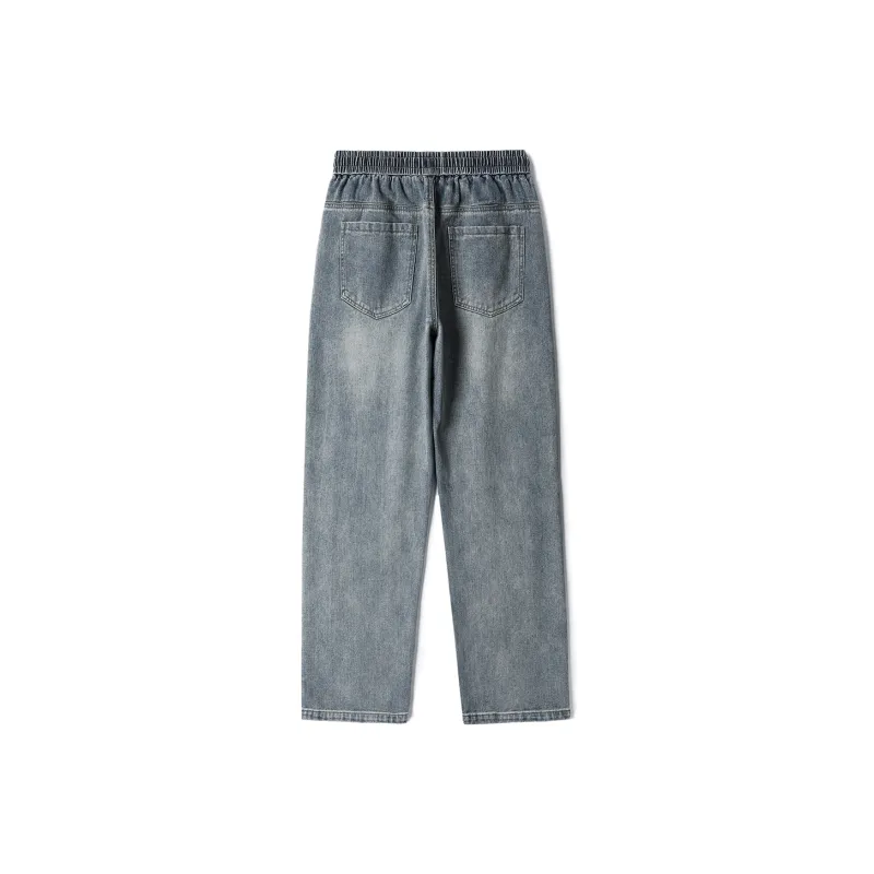 TOUHAOQINGNIAN Jeans Unisex-8