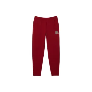 LACOSTE Knitted Sports Pants Men's Bordeaux