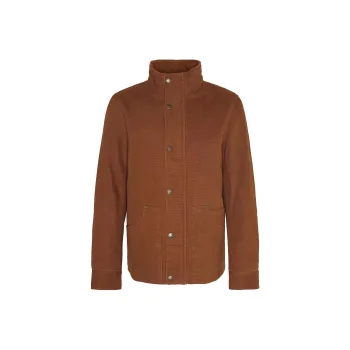 BARBOUR FW24 Barbour Chore Puffer Jacket Men's Sandstone-Colored
