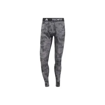 Adidas Free Shipping With AdiClub Techfit Training Allover Print Long Tights