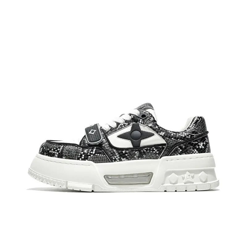 MOERBAI Lava Series Height Increasing Low Top Casual Shoes Men's-13
