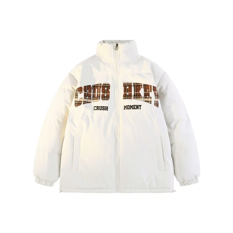 CRUSH KEY Puffer Jackets Unisex-5