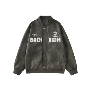 David Bakken x DAOMEIXIONG LIANMINGKUAN Leather Jacket Unisex