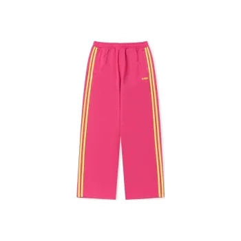 NERDY SS24 Knitted Sweatpants Men's Bright Pink