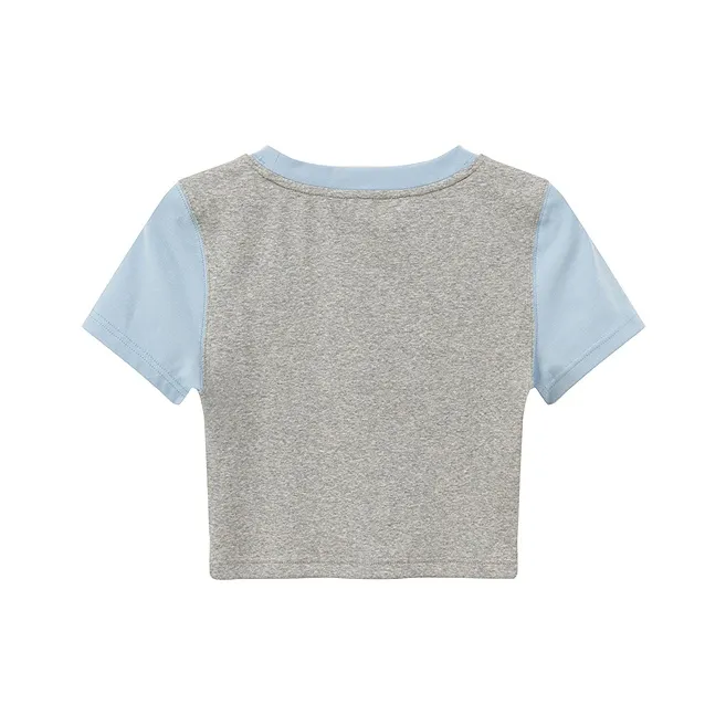 CHUU T Shirt Women's Light Heather Gray-1