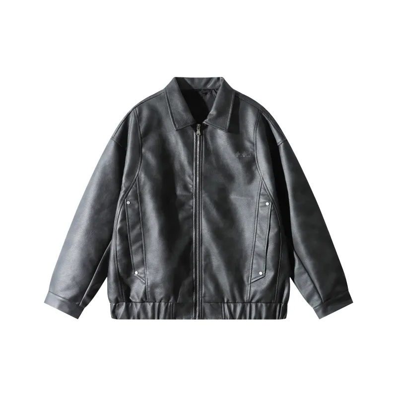 TITH Leather Jackets Unisex-1