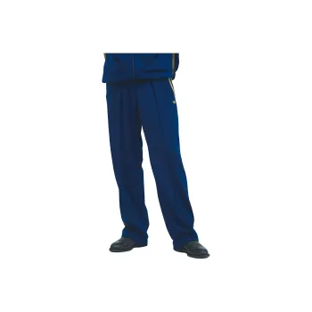 Adidas Originals BECKENBAUERTRACK SUIT AW24 Knitted Sweatpants Men's Blue Yellow