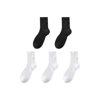 Cotton Gene Mid Calf Socks Men's Combo Set