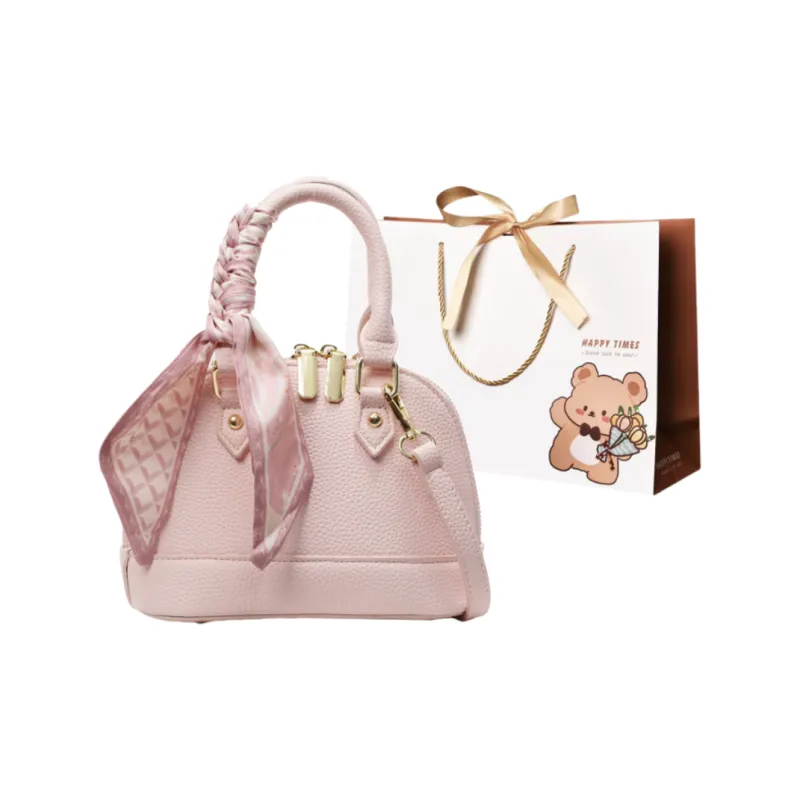 ERANGBEAR PU Dome Bag Handbag Women's Multicolor-8