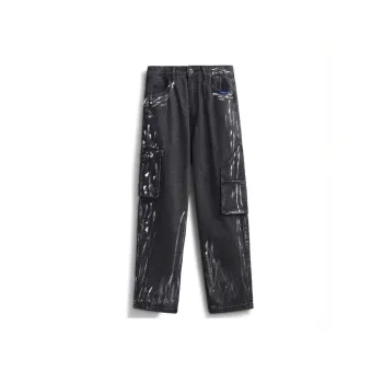 HELEH Jeans Unisex Black