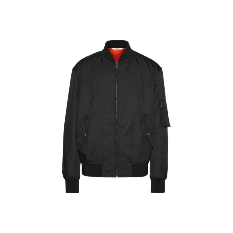 Valentino SS24 Jackets Coats Men's Black-0