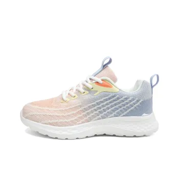 Kuding Running Shoes Women's Low Top Black White/Light Purple/Light Blue Yellow/Lotus Root Powders/Sky Blue/White Purple