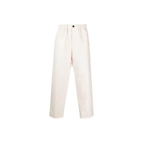 JIL SANDER Elastic Waist Straight Leg Trousers