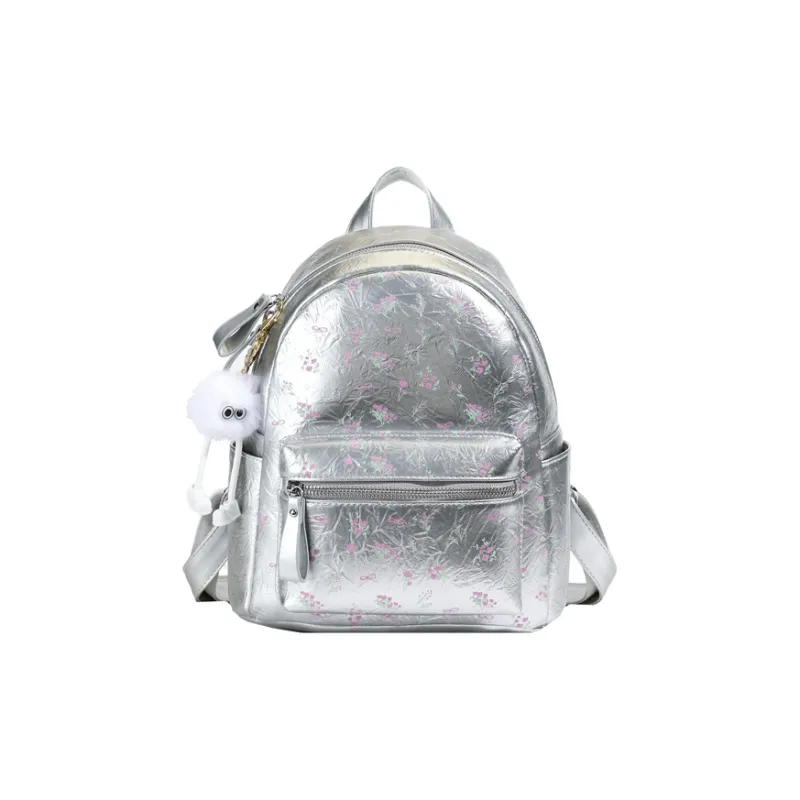 BLAKE FLEETO Pu Backpack Large Size Women's Multicolor-6