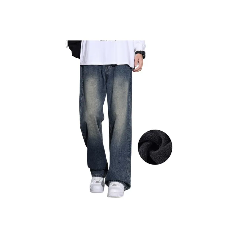 Warrior Huichao Riding The Wind Collection Jeans Unisex-23
