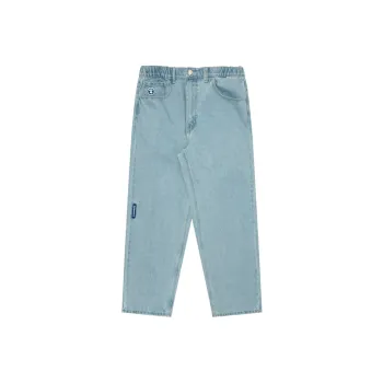 Aape Logo appliqué Wide leg Jeans