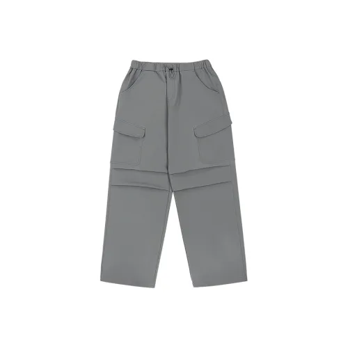 MYSAMESAME Cargo Pants Unisex tint Tail Gray