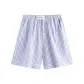 Dark Blue Stripes Pants D26