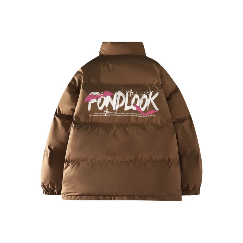 FONDLOOK Puffer Jackets Unisex-10