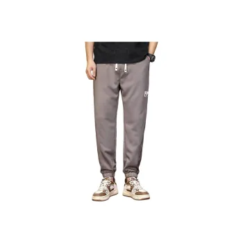 Tonlion Knitted Sports Pants Men's Gray