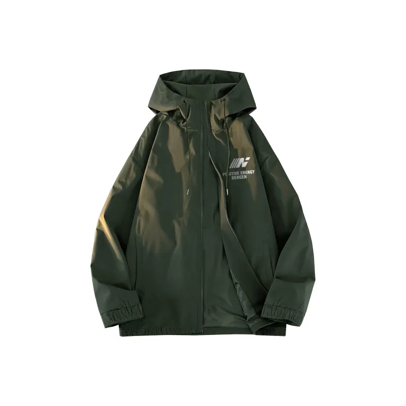BENGEN Jackets Coats Unisex Black-2