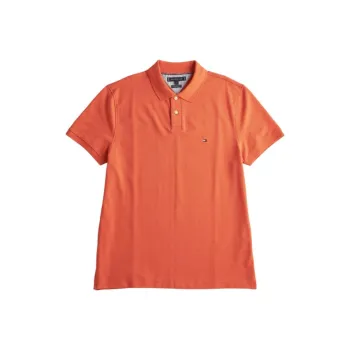 Tommy Hilfiger Polo Shirt Men's Orange