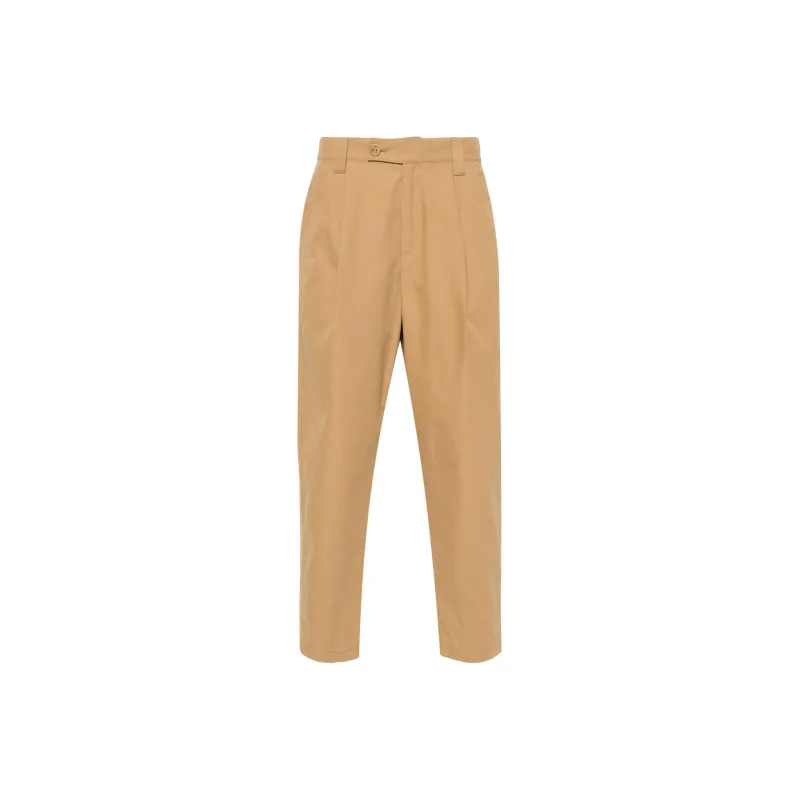 A.P.C Renato Tapered Cotton Trousers-0