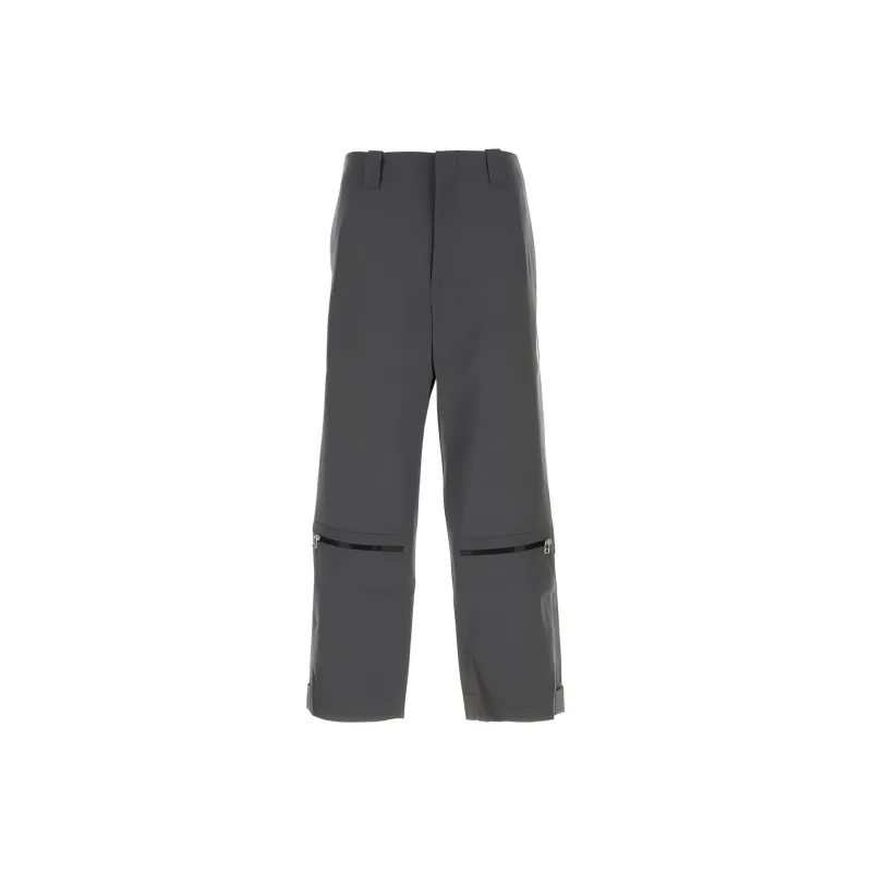 OAMC Zip Detailed Cropped Trousers-0