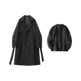 Black+Black Crew Neck[Knitwear]