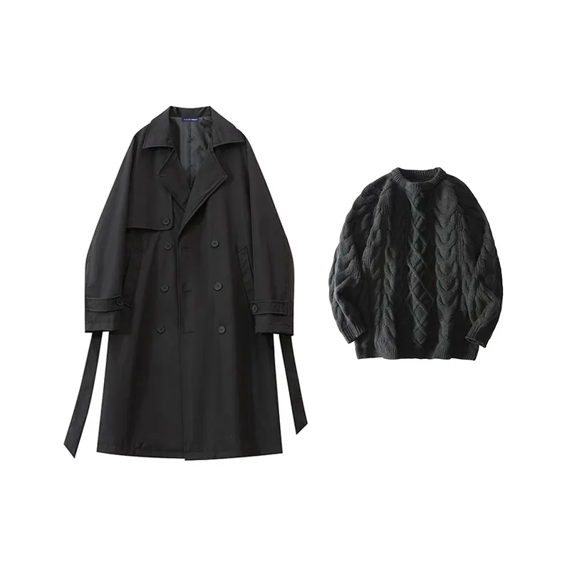 FAX FOR FMACM x For People Trench Coat Unisex-4