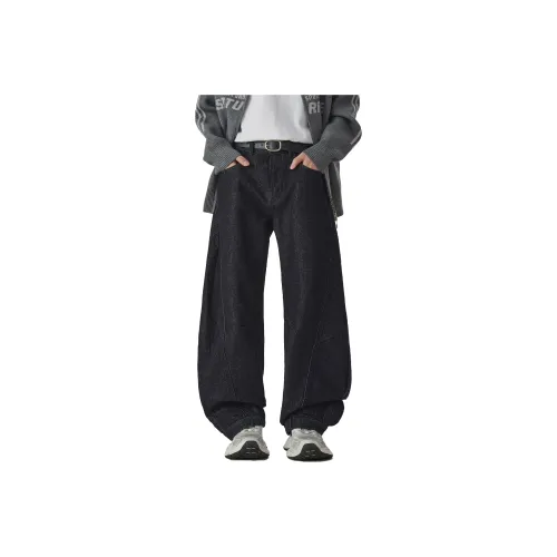 WPOOLL Jeans Men Dark Blue