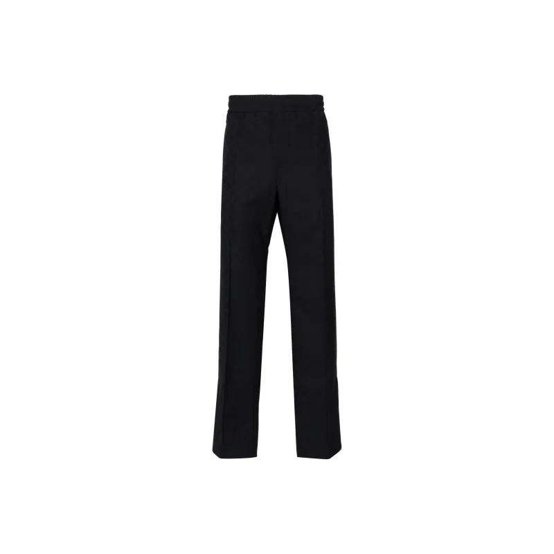 GUCCI Gg Supreme jacquard Straight Trousers-0