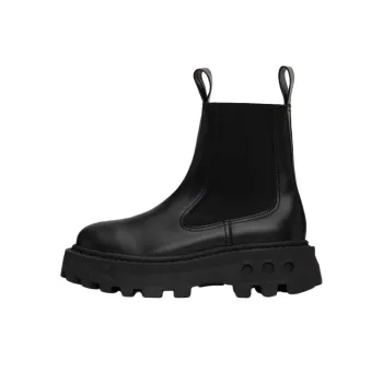 SIMON MILLER Goring Scrambler Short Chelsea Boots Women's Black