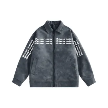 VXOXV Leather Jackets Unisex